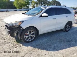 2017 Kia Sorento SX with VIN 5XYPK4A56HG317572, listed as a Copart auction lot 49798015 with 158,282 mi miles and Salvage title. Bid and sale history available at DreamBid. Image 1.
