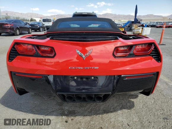 2014 Chevrolet Corvette 1LT z VIN 1G1YB3D70E5112838, wystawiony jako Copart lot #53850505 z przebiegiem Nie podano mil oraz Szkoda całkowita • Salvage title. Historia ofert i sprzedaży dostępna na DreamBid. Obrazek 6.