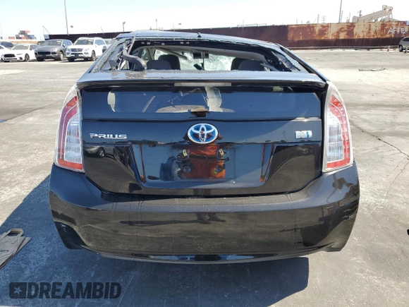 2015 Toyota Prius Four with VIN JTDKN3DU9F0435875, listed as a Copart auction lot 63533905 with Not provided miles and Salvage title. Bid and sale history available at DreamBid. Image 6.
