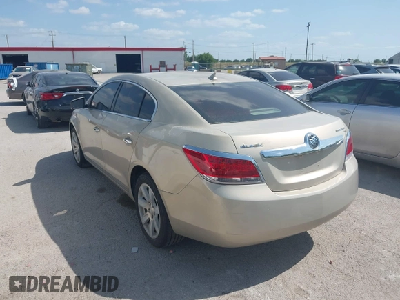 2010 Buick LaCrosse CXL with VIN 1G4GD5EG7AF308430, listed as a IAAI auction lot 42445323 with 144,205 mi miles and . Bid and sale history available at DreamBid. Image 3.