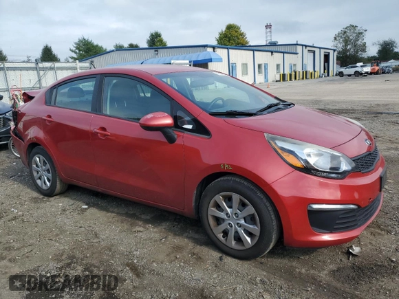 2017 Kia Rio LX with VIN KNADM4A31H6120515, listed as a Copart auction lot 74614204 with 83,204 mi miles and Salvage Title. Bid and sale history available at carsss.com. Image 4.