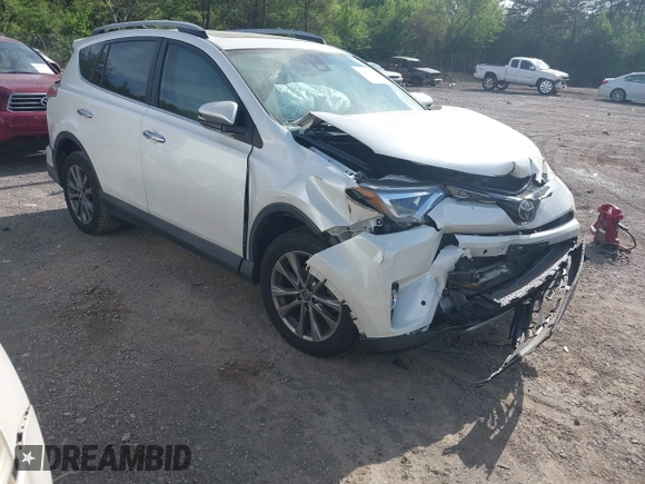 2017 Toyota RAV4 Limited with VIN 2T3YFREV8HW322208, listed as a IAAI auction lot 41974231 with 74,027 mi miles. Bid and sale history available at carsss.com. Image 1.