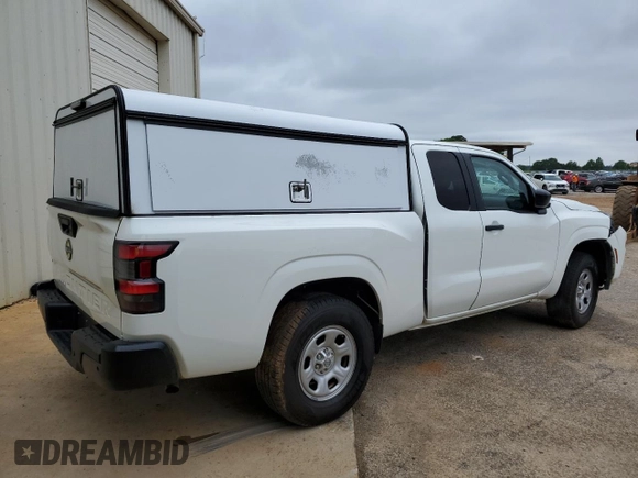 2022 Nissan Frontier S with VIN 1N6ED1CL7NN676149, listed as a Copart auction lot 53841345 with 82,500 mi miles and Clean title. Bid and sale history available at DreamBid. Image 3.