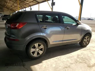 2013 Kia Sportage LX with VIN KNDPB3A26D7398046, listed as a Copart auction lot 57997085 with 152,640 mi miles and Clean title. Bid and sale history available at DreamBid. Image 3.