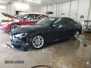 2017 Audi A4 Season of Audi ultra Premium with VIN WAUKMAF42HN056949, listed as a Copart auction lot 43459545 with 83,161 mi miles and Salvage Title. Bid and sale history available at carsss.com. Image 1.