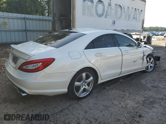 2012 Mercedes-Benz CLS 550 z VIN WDDLJ9BB5CA048188, wystawiony jako Copart lot #57206385 z przebiegiem 86 089 mil mil oraz Szkoda całkowita • Salvage title. Historia ofert i sprzedaży dostępna na DreamBid. Obrazek 3.
