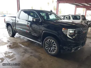 2023 GMC Sierra 1500 Denali Ultimate with VIN 1GTUUHEL2PZ182300, listed as a IAAI auction lot 41498730 with 24,389 mi miles. Bid and sale history available at carsss.com. Image 1.