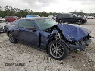 2012 Ford Mustang V6 Premium with VIN 1ZVBP8AM5C5278644, listed as a Copart auction lot 51658735 with 107,590 mi miles and Salvage Title. Bid and sale history available at carsss.com. Image 4.