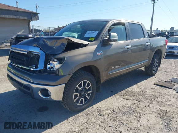 2013 Toyota Tundra with VIN 5TFDW5F11DX284846, listed as a IAAI auction lot 42199103 with 229,535 mi miles and . Bid and sale history available at DreamBid. Image 2.