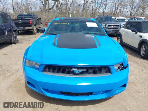 2011 Ford Mustang V6 with VIN 1ZVBP8AM3B5152930, listed as a IAAI auction lot 41888209 with 167,407 mi miles and . Bid and sale history available at DreamBid. Image 12.