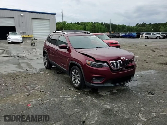 2020 Jeep Cherokee Altitude with VIN 1C4PJLLB4LD507457, listed as a Copart auction lot 52353745 with 66,890 mi miles and Non Repairable. Bid and sale history available at carsss.com. Image 14.