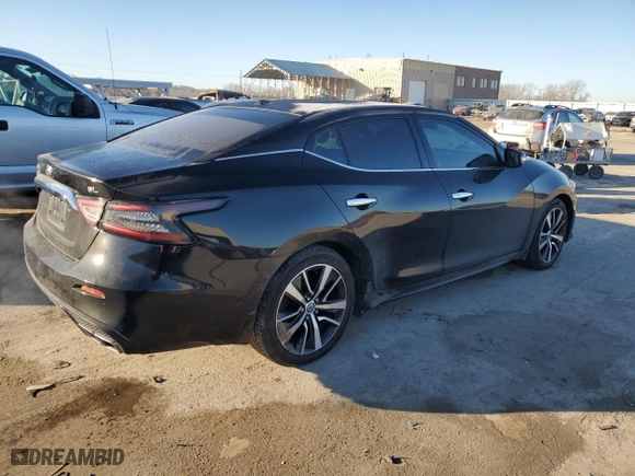 2020 Nissan Maxima SL with VIN 1N4AA6DV7LC383356, listed as a Copart auction lot 42781725 with 29,478 mi miles and Salvage Title. Bid and sale history available at carsss.com. Image 3.