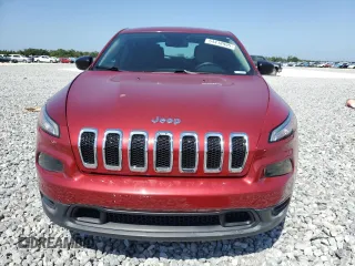 2016 Jeep Cherokee Sport with VIN 1C4PJLAB3GW284244, listed as a Copart auction lot 54418995 with 121,095 mi miles and Salvage Title. Bid and sale history available at DreamBid. Image 5.