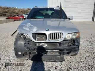 2005 BMW X5 4.4i with VIN 5UXFB53525LV14607, listed as a Copart auction lot 50407195 with 139,660 mi miles and Salvage Title. Bid and sale history available at carsss.com. Image 5.