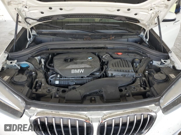 2017 BMW X1 xDrive28i with VIN WBXHT3C35H5F73546, listed as a Copart auction lot 59544545 with 125,185 mi miles and Salvage title. Bid and sale history available at DreamBid. Image 11.
