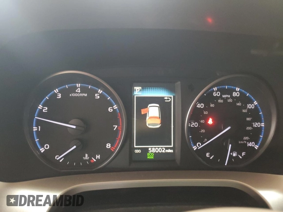2018 Toyota RAV4 LE with VIN JTMBFREV4JJ192728, listed as a Copart auction lot 48148025 with 58,002 mi miles and Salvage title. Bid and sale history available at DreamBid. Image 9.
