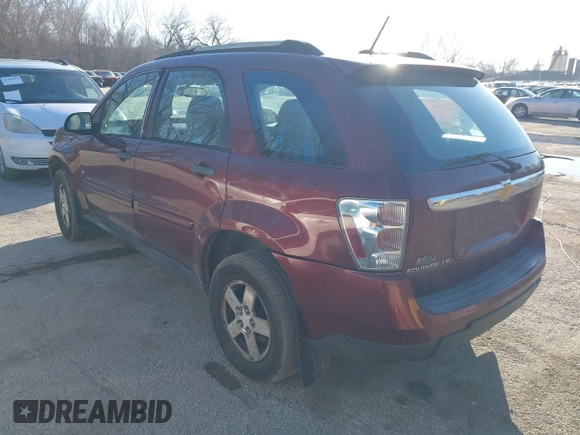 2009 Chevrolet Equinox LS with VIN 2CNDL13F496255071, listed as a IAAI auction lot 41536907 with 165,021 mi miles. Bid and sale history available at carsss.com. Image 3.