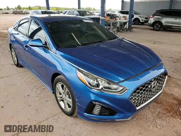 2018 Hyundai Sonata Sport with VIN 5NPE34AFXJH639031, listed as a Copart auction lot 53173295 with 39,727 mi miles and Salvage Title. Bid and sale history available at DreamBid. Image 11.