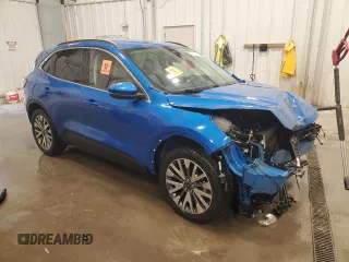 2020 Ford Escape Titanium с VIN 1FMCU9J97LUB29123, выставлен на аукционе Copart как лот 52512255 с пробегом 76 687 миль миль и На запчасти • Non repairable. История ставок и продаж доступна на DreamBid. Изображение 4.