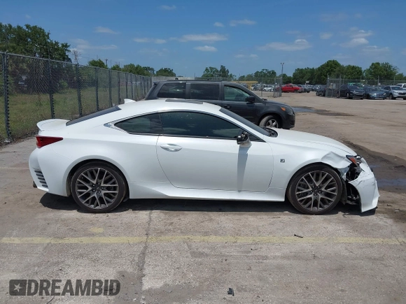 2015 Lexus RC 350 F Sport with VIN JTHHE5BC3F5008628, listed as a IAAI auction lot 42120841 with 116,527 mi miles and . Bid and sale history available at DreamBid. Image 13.