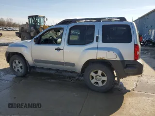 2005 Nissan Xterra S with VIN 5N1AN08W35C606554, listed as a Copart auction lot 47247745 with 181,480 mi miles and Salvage Title. Bid and sale history available at DreamBid. Image 2.