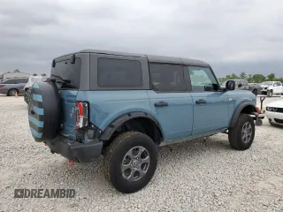 2022 Ford Bronco with VIN 1FMEE5BP5NLB10929, listed as a Copart auction lot 53460175 with 85,192 mi miles and Salvage title. Bid and sale history available at DreamBid. Image 3.