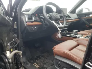 2021 Audi Q5 Prestige with VIN WA1CAAFY5M2082115, listed as a Copart auction lot 51247845 with 34,080 mi miles and Salvage Title. Bid and sale history available at carsss.com. Image 8.