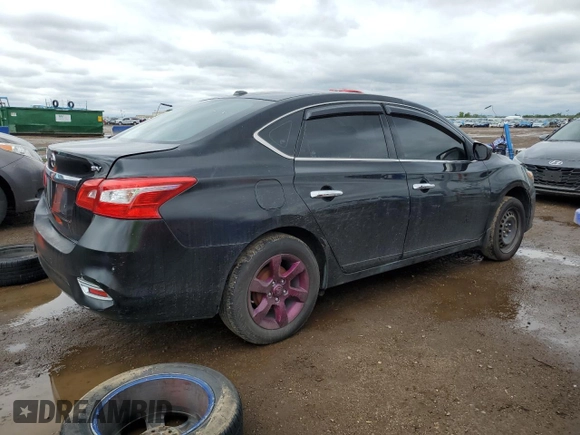 2017 Nissan Sentra SV with VIN 3N1AB7APXHY233990, listed as a Copart auction lot 59626525 with 100,069 mi miles and Salvage title. Bid and sale history available at DreamBid. Image 3.