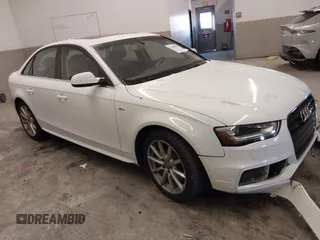 2016 Audi A4 Premium Plus with VIN WAUFFAFL5GN006323, listed as a IAAI auction lot 41299095 with 106,166 mi miles. Bid and sale history available at carsss.com. Image 1.