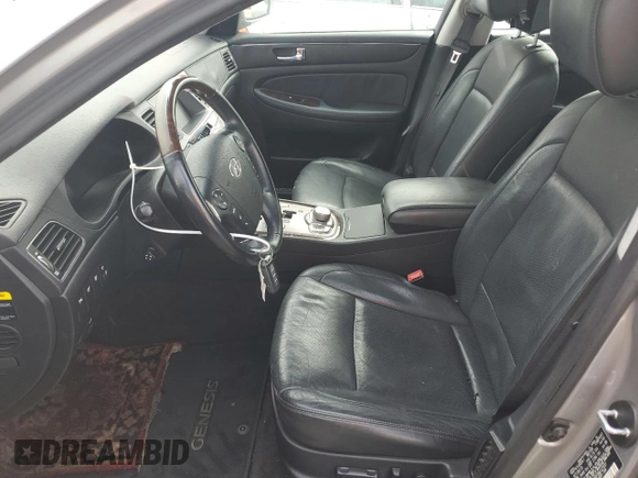 2011 Hyundai Genesis with VIN KMHGC4DF5BU127037, listed as a Copart auction lot 75053954 with Not Provided miles and Non Repairable. Bid and sale history available at carsss.com. Image 7.