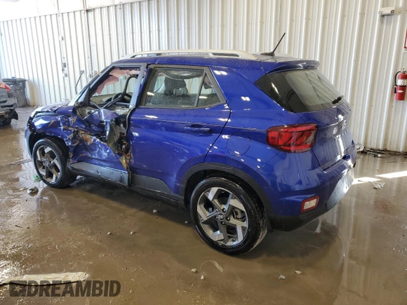 2024 Hyundai Venue SEL with VIN KMHRC8A30RU331698, listed as a Copart auction lot 44720575 with 661 mi miles and Salvage title. Bid and sale history available at DreamBid. Image 2.