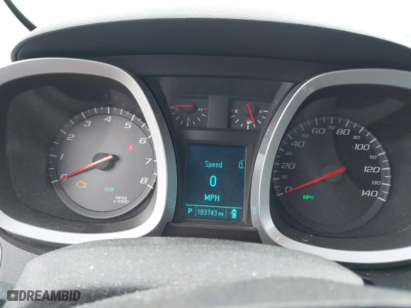 2012 Chevrolet Equinox LT w/2LT with VIN 2GNALPEK8C1272472, listed as a IAAI auction lot 41659039 with 183,743 mi miles. Bid and sale history available at carsss.com. Image 7.