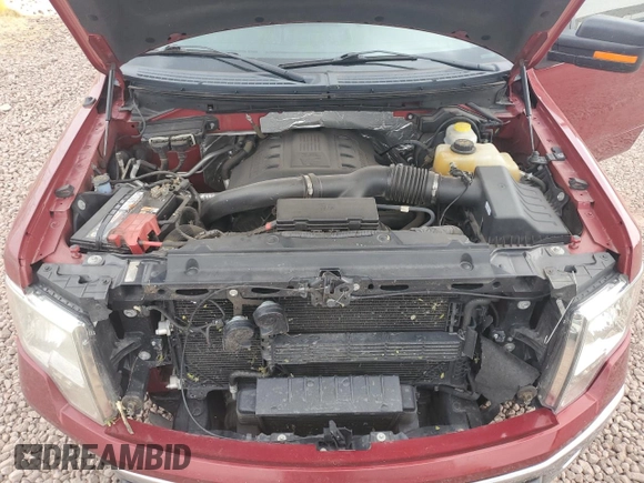 2014 Ford F-150 XL with VIN 1FTFX1ET5EKE99159, listed as a Copart auction lot 58638815 with 82,120 mi miles and Salvage title. Bid and sale history available at DreamBid. Image 11.
