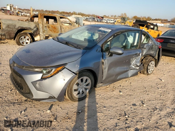 2020 Toyota Corolla L with VIN 5YFDPRAE0LP068384, listed as a Copart auction lot 82565554 with 61,431 mi miles and Salvage Title. Bid and sale history available at carsss.com. Image 1.