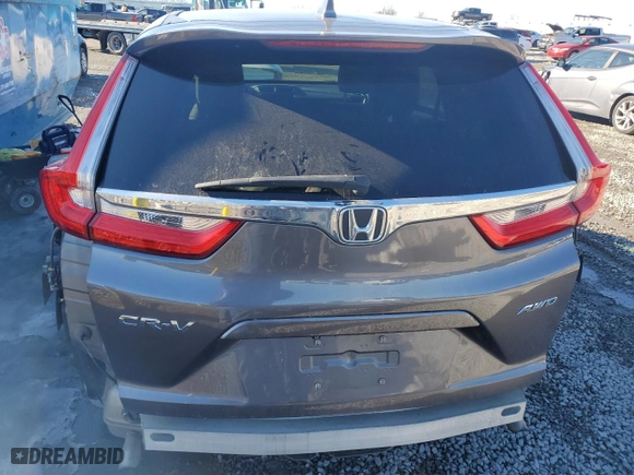 2019 Honda CR-V EX with VIN 7FARW2H52KE006215, listed as a Copart auction lot 87748865 with 124,335 mi miles and Salvage Title. Bid and sale history available at carsss.com. Image 6.