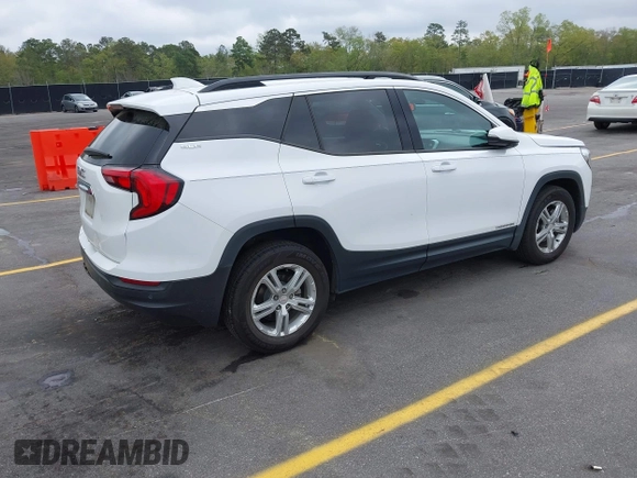 2018 GMC Terrain SLE with VIN 3GKALMEV3JL390785, listed as a IAAI auction lot 41918952 with 80,860 mi miles and . Bid and sale history available at carsss.com. Image 4.