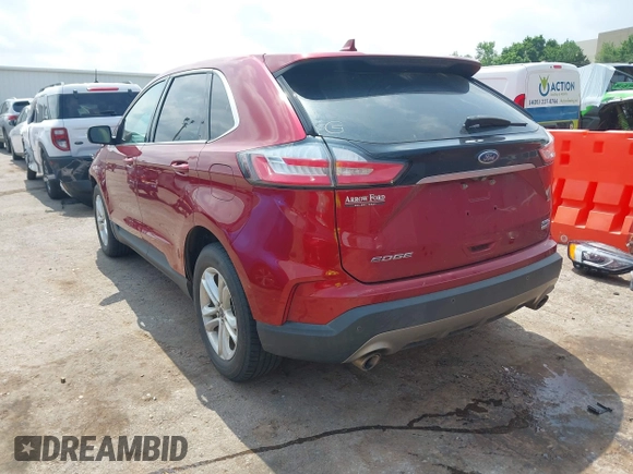 2019 Ford Edge SEL with VIN 2FMPK4J92KBB69060, listed as a IAAI auction lot 42248897 with 130,977 mi miles and . Bid and sale history available at DreamBid. Image 3.