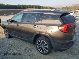 2019 GMC Terrain SLT with VIN 3GKALPEX1KL348619, listed as a Copart auction lot 48853745 with 69,182 mi miles and Salvage Title. Bid and sale history available at carsss.com. Image 2.