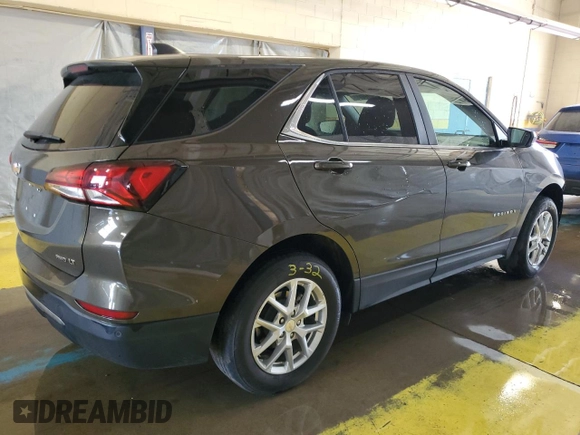 2024 Chevrolet Equinox LT with VIN 3GNAXUEG2RL240669, listed as a Copart auction lot 60472155 with Not provided miles and Clean title. Bid and sale history available at DreamBid. Image 3.