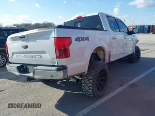 2019 Ford F-150 XL with VIN 1FTEW1EP0KFB38296, listed as a IAAI auction lot 41078929 with 72,251 mi miles. Bid and sale history available at carsss.com. Image 4.