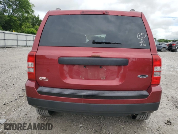 2015 Jeep Patriot Sport z VIN 1C4NJPBA8FD107106, wystawiony jako Copart lot #59589465 z przebiegiem 71 356 mil mil oraz Szkoda całkowita • Salvage title. Historia ofert i sprzedaży dostępna na DreamBid. Obrazek 6.