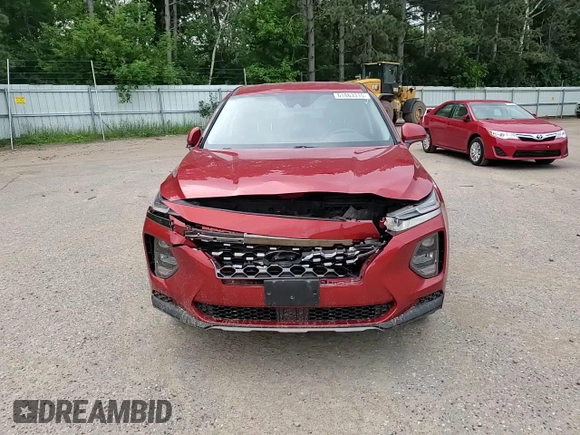 2019 Hyundai Santa Fe SE with VIN 5NMS2CAD4KH070822, listed as a Copart auction lot 61863315 with 74,865 mi miles and Salvage title. Bid and sale history available at DreamBid. Image 13.