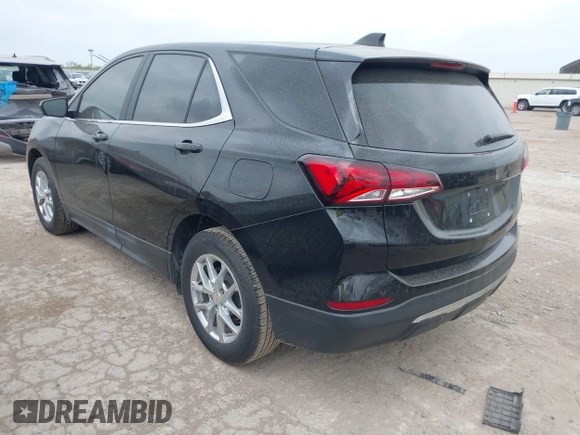 2022 Chevrolet Equinox LT with VIN 3GNAXKEV2NL179143, listed as a IAAI auction lot 42156868 with 78,739 mi miles and . Bid and sale history available at DreamBid. Image 3.