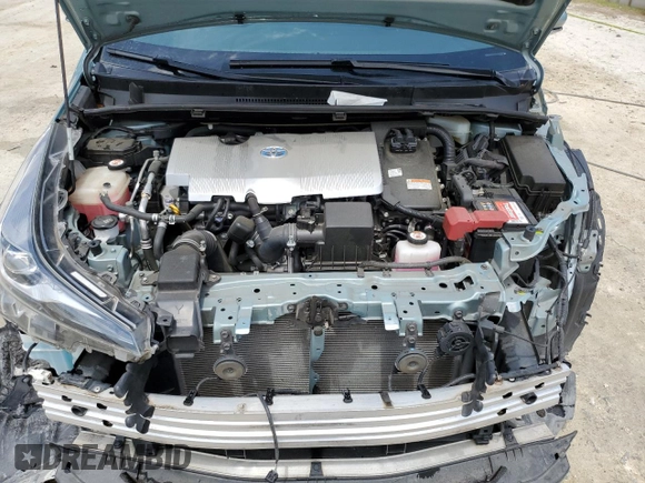 2020 Toyota Prius L Eco with VIN JTDKARFU5L3110386, listed as a Copart auction lot 54043065 with 75,579 mi miles and Salvage Title. Bid and sale history available at DreamBid. Image 11.