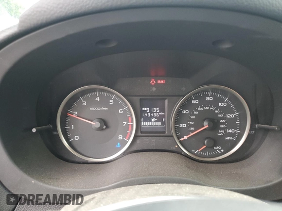 2015 Subaru Impreza z VIN JF1GJAA60FG009386, wystawiony jako Copart lot #60679535 z przebiegiem 143 486 mil mil oraz Szkoda całkowita • Salvage title. Historia ofert i sprzedaży dostępna na DreamBid. Obrazek 9.