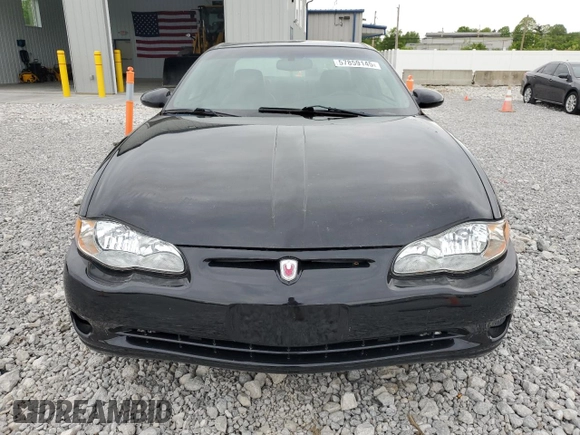 2000 Chevrolet Monte Carlo SS z VIN 2G1WX12K9Y9236456, wystawiony jako Copart lot #57859145 z przebiegiem 55 446 mil mil oraz Szkody całkowita. Historia ofert i sprzedaży dostępna na DreamBid. Obrazek 5.