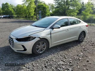2017 Hyundai Elantra Limited with VIN 5NPD84LF7HH206464, listed as a Copart auction lot 63447875 with 146,337 mi miles and Salvage title. Bid and sale history available at DreamBid. Image 1.