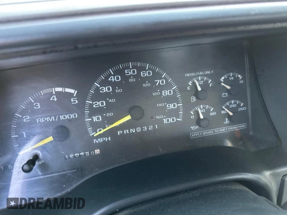 2000 GMC Sierra 1500 with VIN 1GDKC34F9YF421333, listed as a Copart auction lot 57167145 with 120,490 mi miles and Clean Title. Bid and sale history available at DreamBid. Image 8.