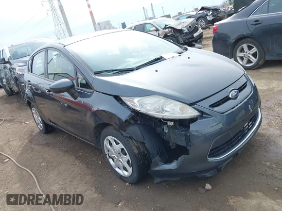 2011 Ford Fiesta SE with VIN 3FADP4EJ6BM137939, listed as a IAAI auction lot 41705008 with 161,166 mi miles. Bid and sale history available at carsss.com. Image 1.