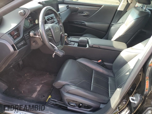 2022 Lexus ES 300h Luxury with VIN 58AEA1C10NU022775, listed as a Copart auction lot 69847544 with 14,958 mi miles and Salvage title. Bid and sale history available at DreamBid. Image 7.
